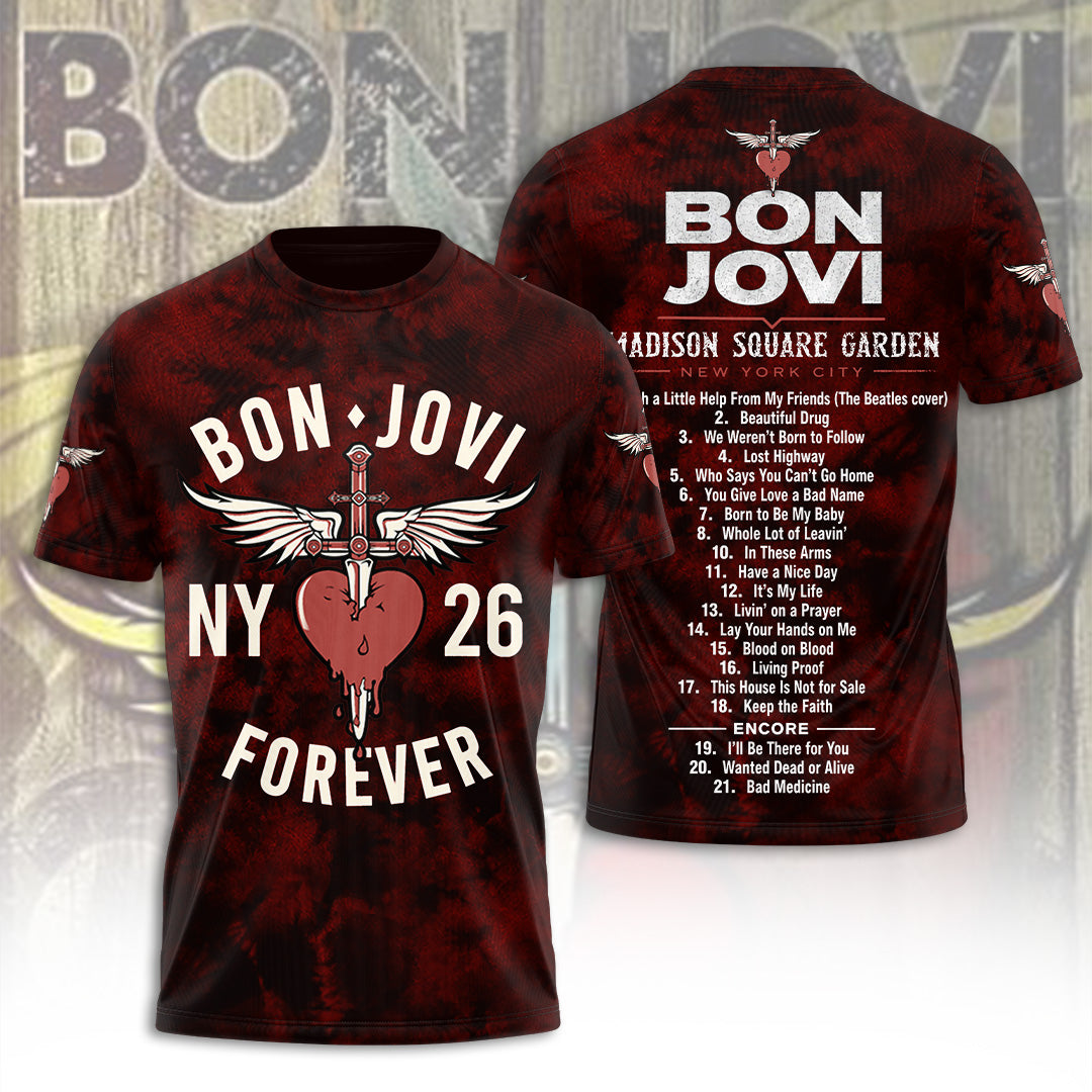 Bon Jovi 3D Apparel – TANTN24197