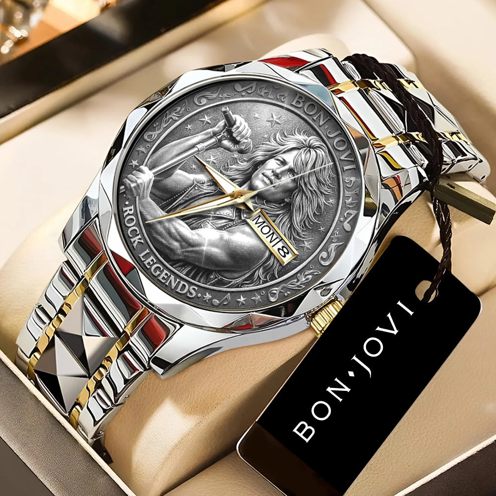 Bon Jovi Alloy Luxury Quartz Watch - TANTN20768