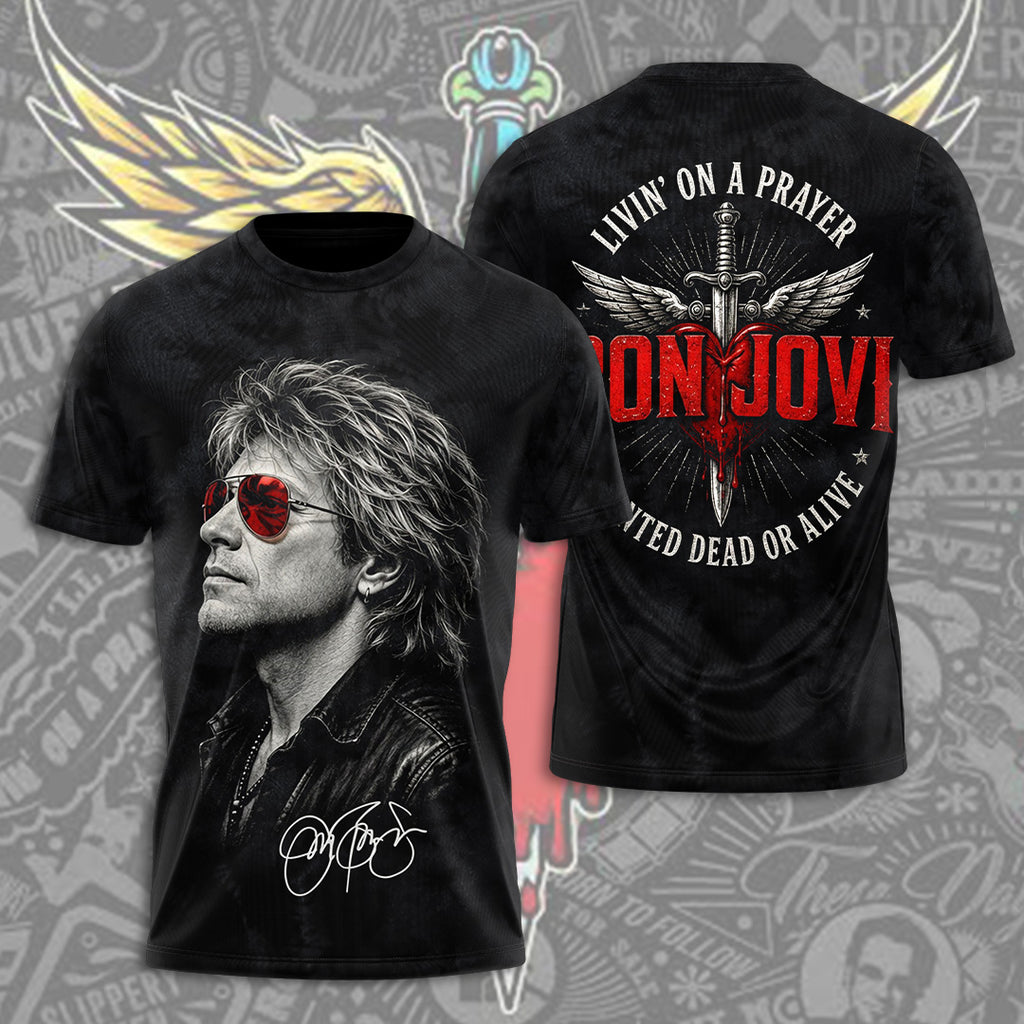 Bon Jovi 3D Apparel – TANTN24610