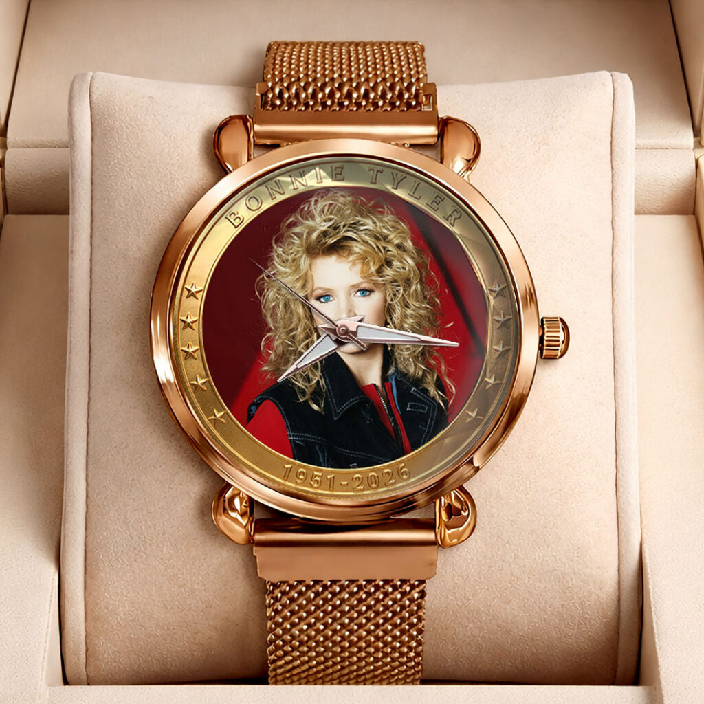 Bonnie Tyler Mesh Strap Quartz Watch - HOATT20263
