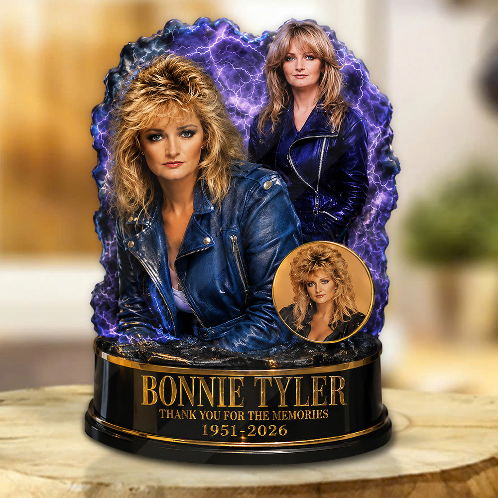 Bonnie Tyler Custom Shape Acrylic Plaque – GNE7690