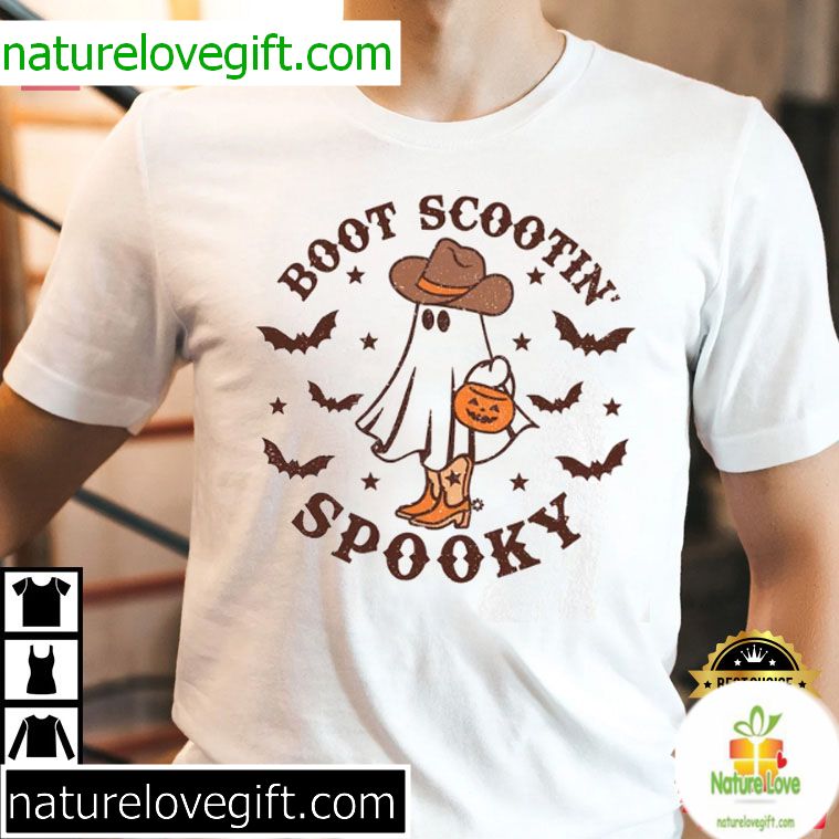 Spooky Boot Scoot Halloween T-Shirt