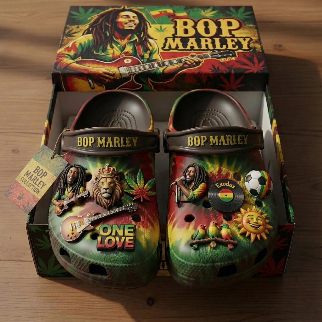 Bop Marley Premium Croc Charms 2026