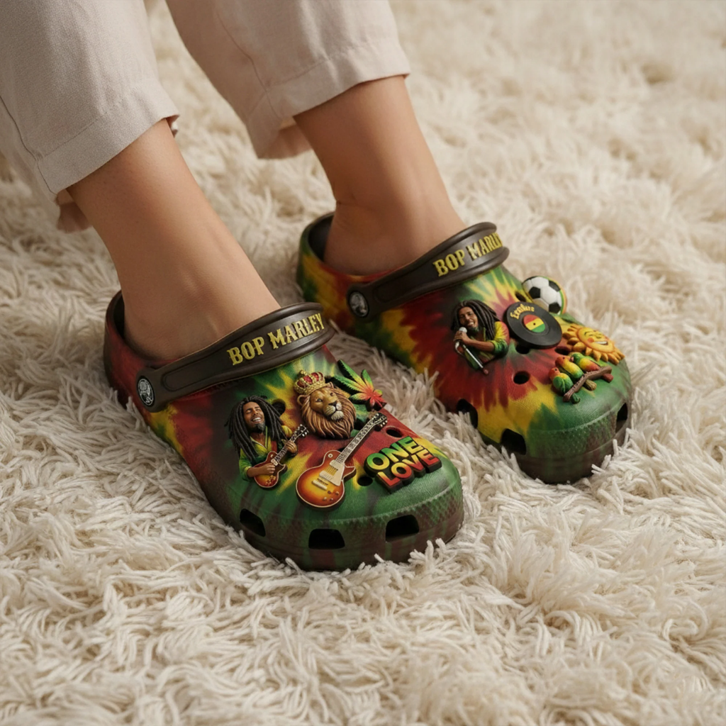 Bop Marley Premium Croc Charms 2026