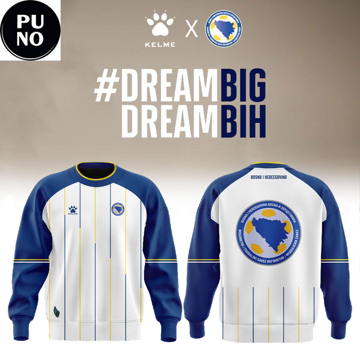 Bosnia and Herzegovina 2026 World Cup DreamBig DreamBIH Hoodie T-Shirt