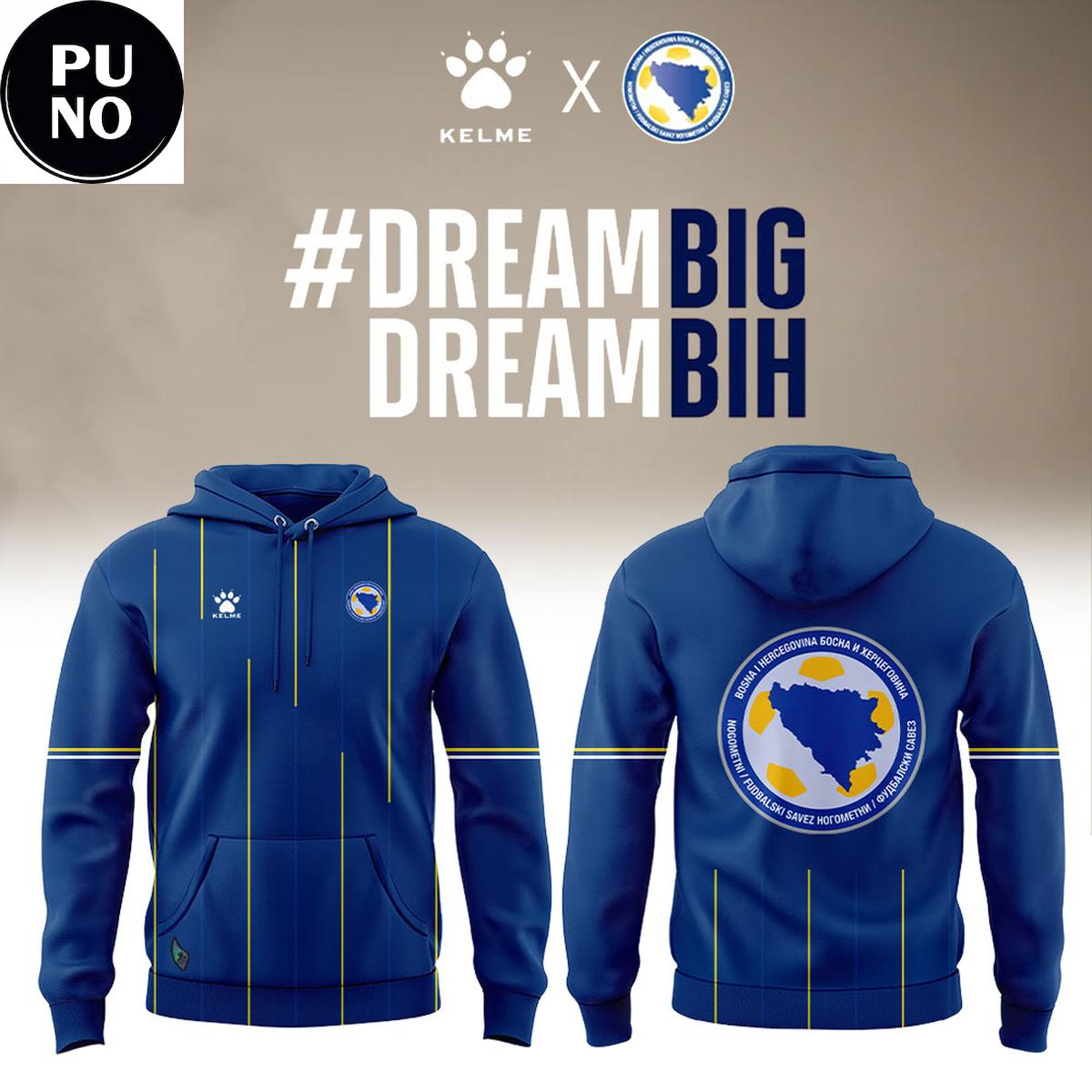 Bosnia and Herzegovina 2026 World Cup DreamBig DreamBIH Hoodie T-Shirt