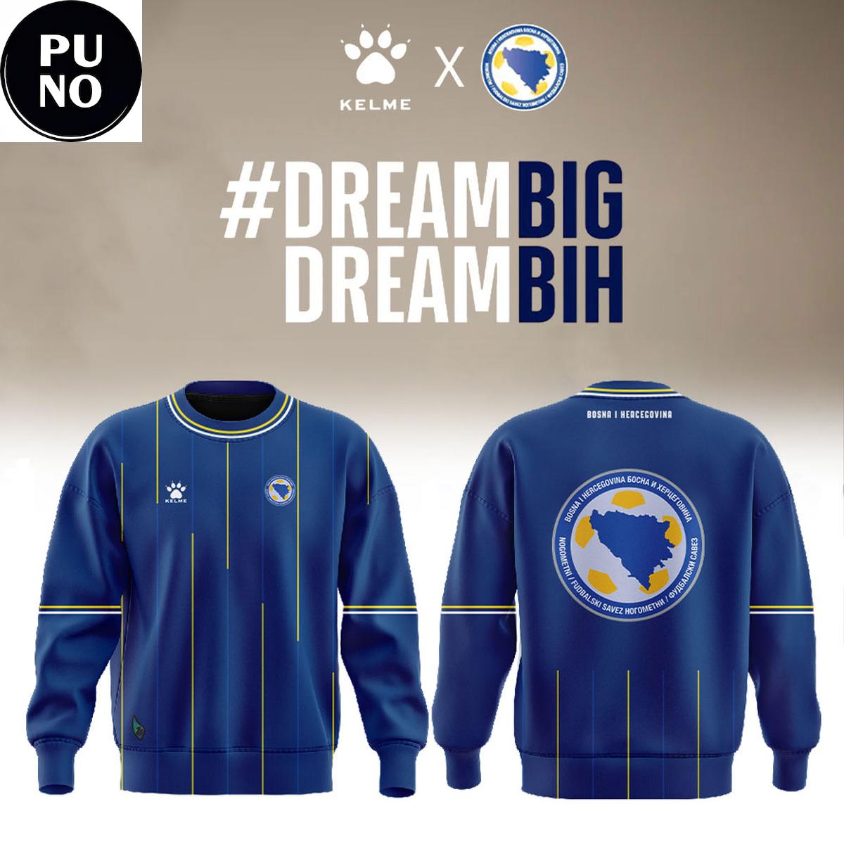 Bosnia and Herzegovina 2026 World Cup DreamBig DreamBIH Hoodie T-Shirt