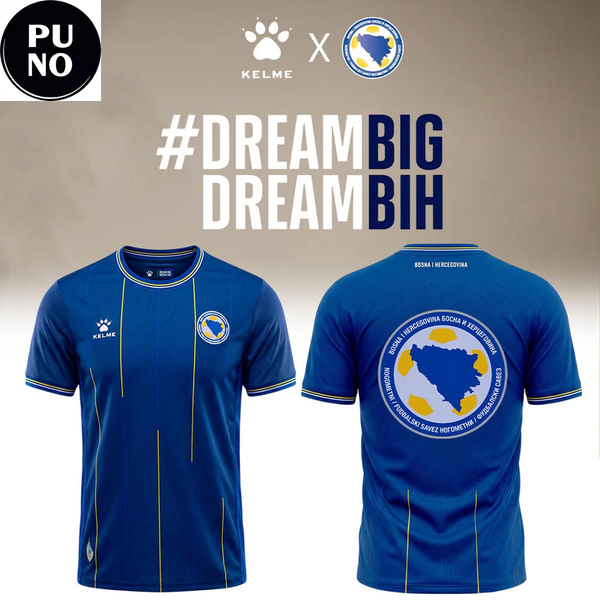Bosnia and Herzegovina 2026 World Cup DreamBig DreamBIH Hoodie T-Shirt