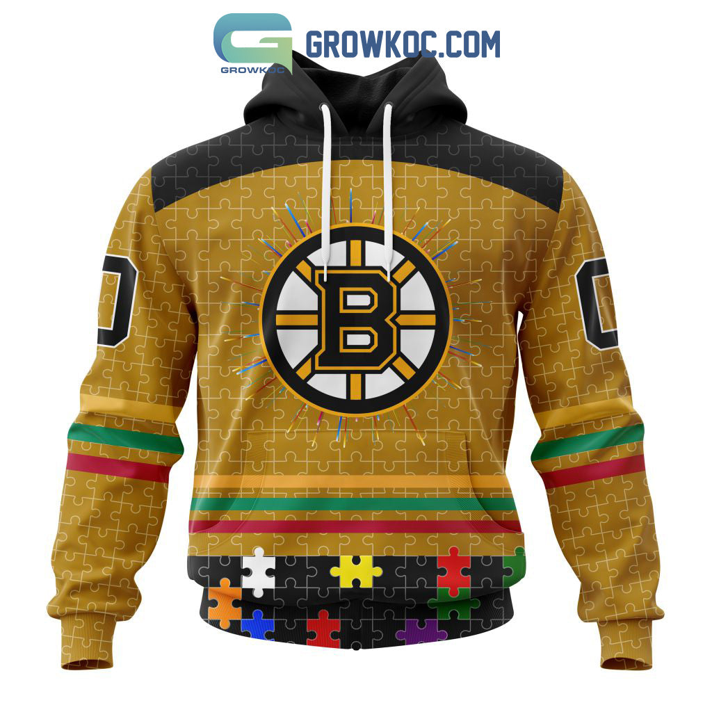 Boston Bruins Specialized Fearless Aganst Autism V0122
