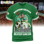 Boston Celtics Bleed Green Team Player 3D Shirt