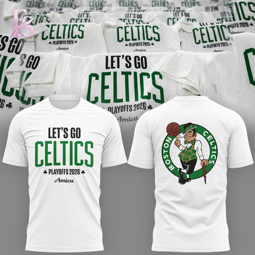Boston Celtics Let’s Go CELTICS Playoffs 2026 Shirt