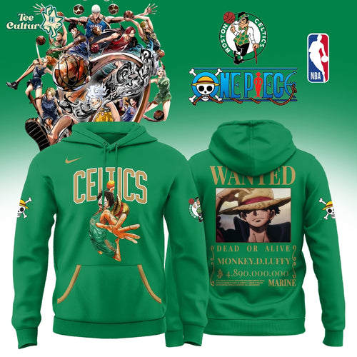 Boston Celtics x One Piece Limited Edition Hoodie