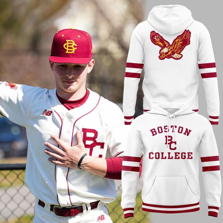 Boston College Baseball The Retros Uniform Hoodie