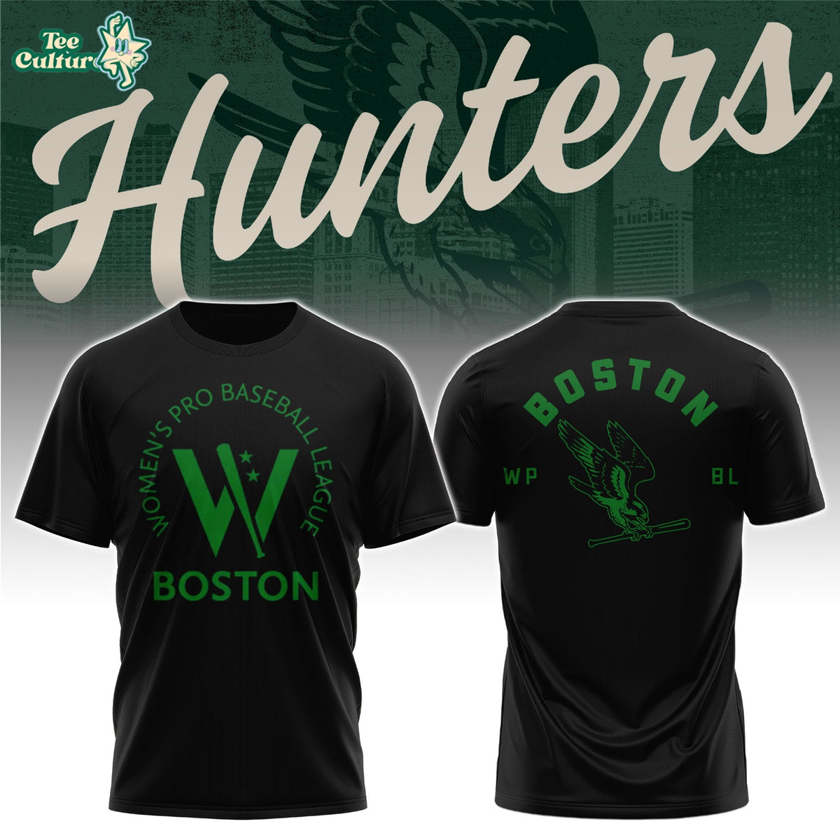 Boston Hunters 2026 T-Shirt – Basketball Fans Graphic Tee