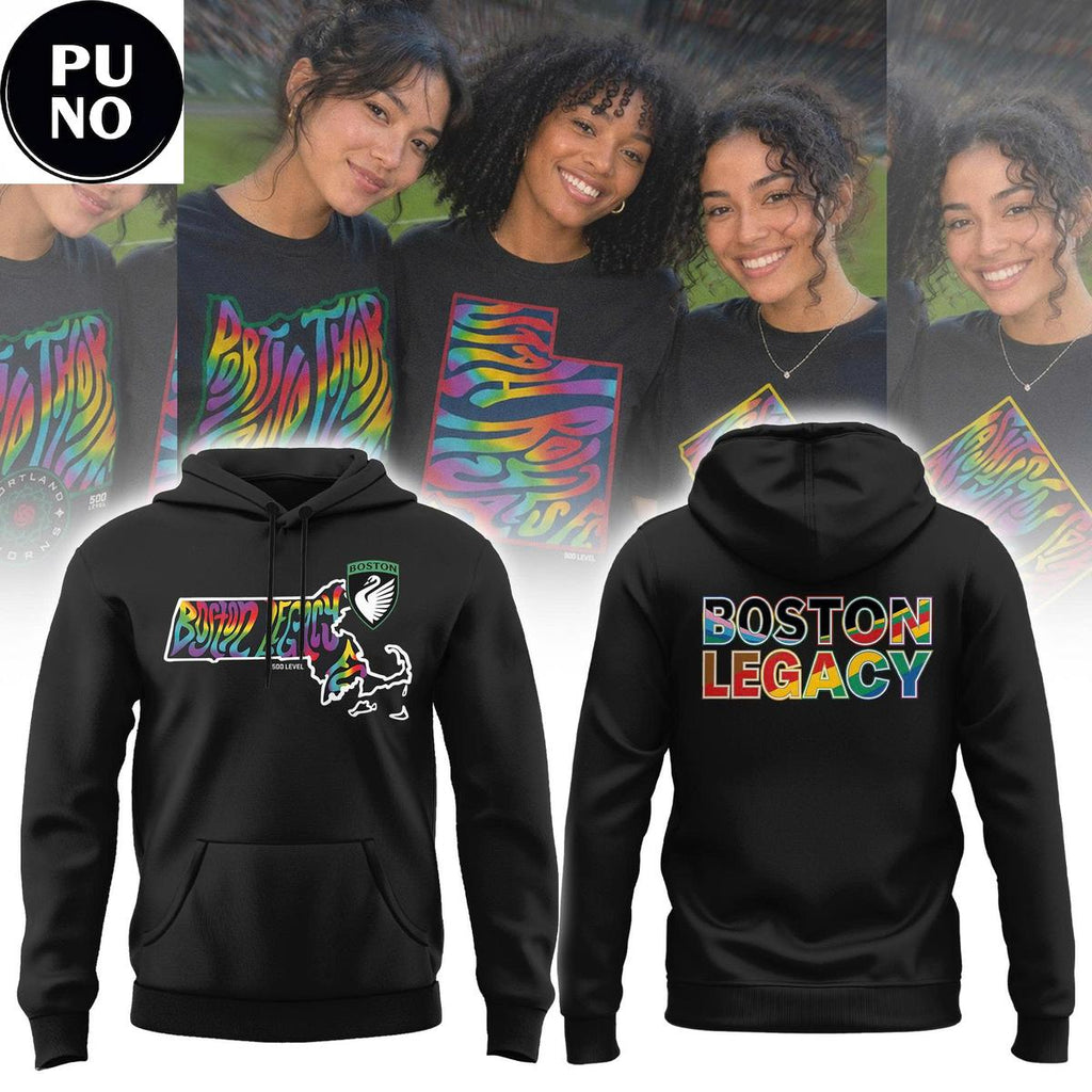 Boston Legacy FC 2026 Wear Your Pride Hoodie T-Shirt