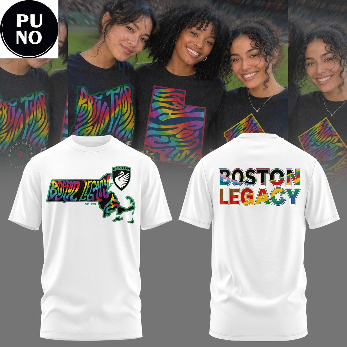 Boston Legacy FC 2026 Wear Your Pride Hoodie T-Shirt