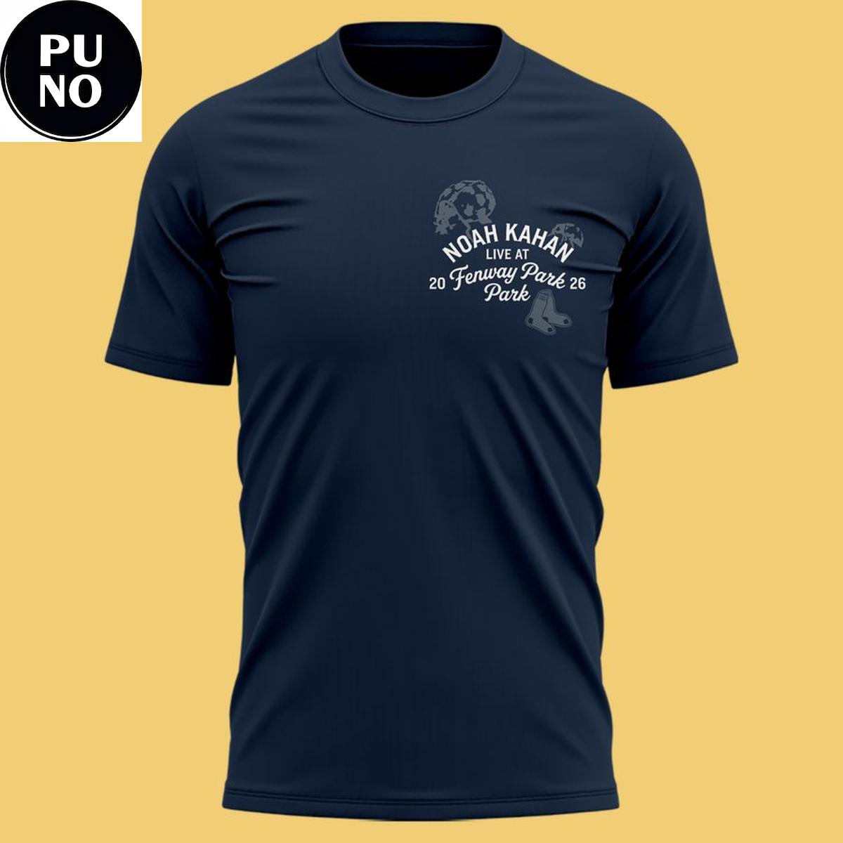 Boston Red Sox 2026 Noah Kahan The Great Divide Tour T-Shirt