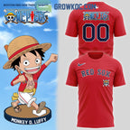 Boston Red Sox One Piece Night Personalized Hoodie T-Shirt