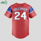 Boston Red Sox x Heated Rivalry Shane Hollander #24 Limited Edition Baseball Jersey