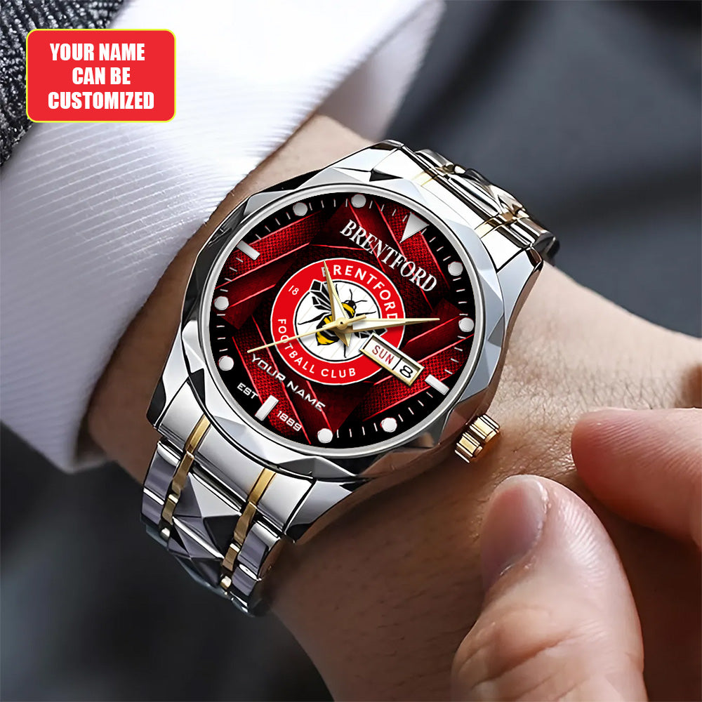 Personalized Brentford Alloy Luxury Quartz Watch - TANTN20271
