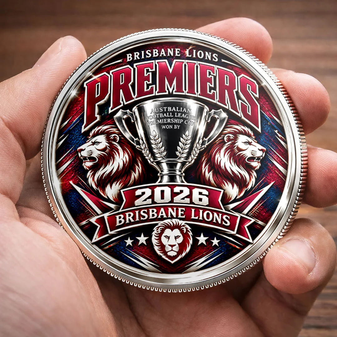 Brisbane Lions 2026 AFL Premiers Commemorative Coin – HOATT21343