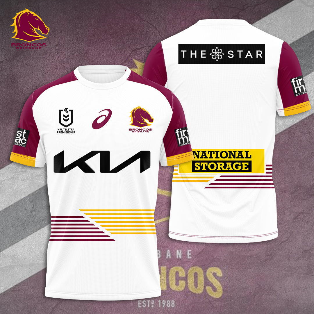 Brisbane Broncos 3D Apparel – TANTN 3136