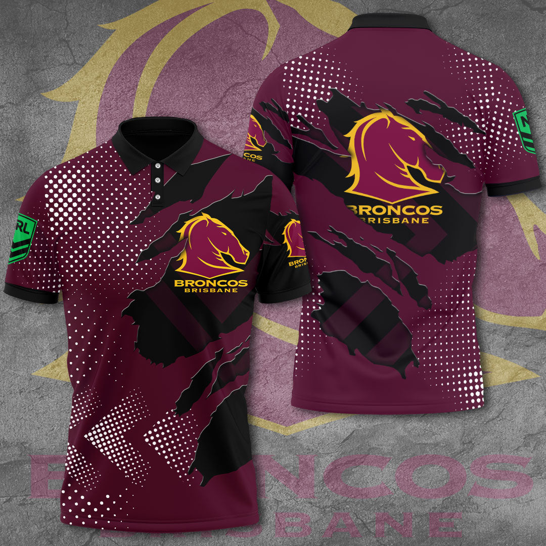 Brisbane Broncos 3D Apparel – VANDH 980