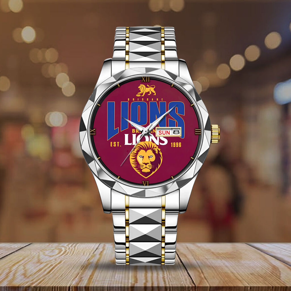 Brisbane Lions Premiers 2025 Alloy Luxury Quartz Watch - GNE4501