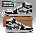 Brooklyn Nets NBA Personalized Air Jordan 1 Shoes