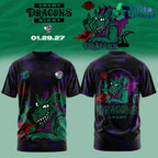 Brooklyn Nets Swamp Dragons Night 2027 Limited Edition T-Shirt