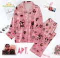 Rose Bruno Mars APT Pajamas Set Pink Pajamas Sets for Fans