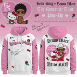 Bruno Mars x Hello Kitty The Romantic Tour Hoodie