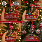 Brutus Ohio State Beat Michigan Ornament