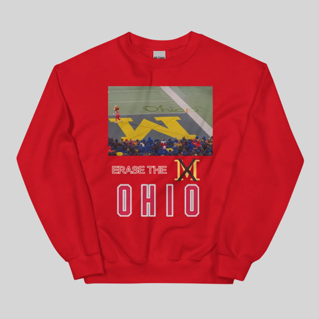 Brutus Ohio State Snow Erase The M Shirt