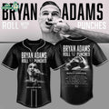 Bryan Adams Roll With The Punches Tour Baseball Jersey