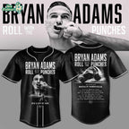 Bryan Adams Roll With The Punches Tour Baseball Jersey