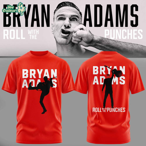 Bryan Adams Roll With The Punches Tour Graphic T-Shirt V2