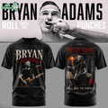 Bryan Adams Roll With The Punches Tour Graphic T-Shirt V4