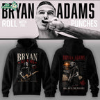 Bryan Adams Roll With The Punches Tour Hoodie V4