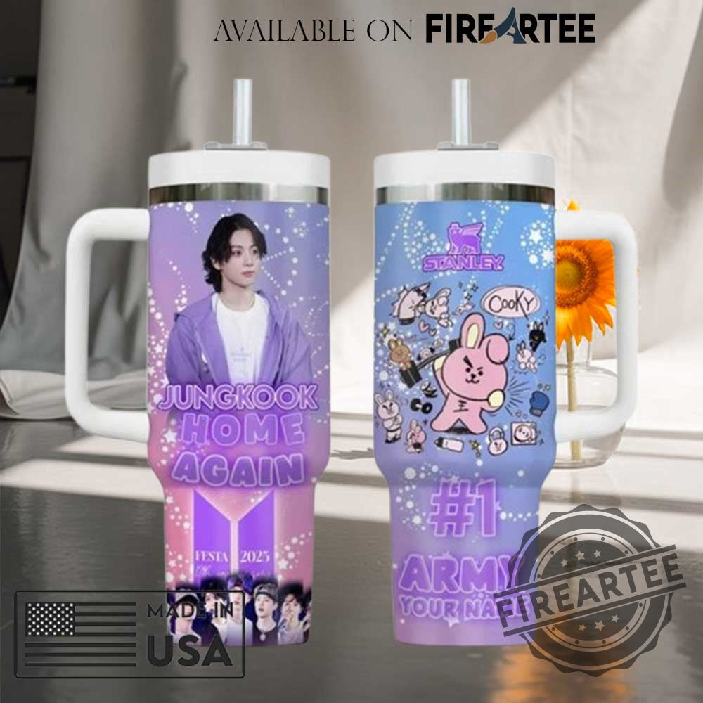 Bts Jungkook Home Again Stanley Tumbler