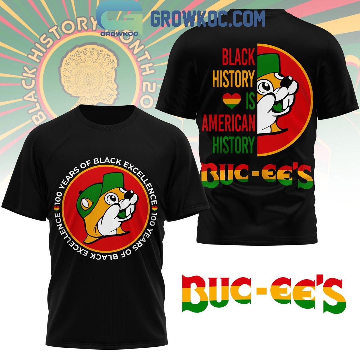 Buc-ee’s Black Month 100 Years T-Shirt