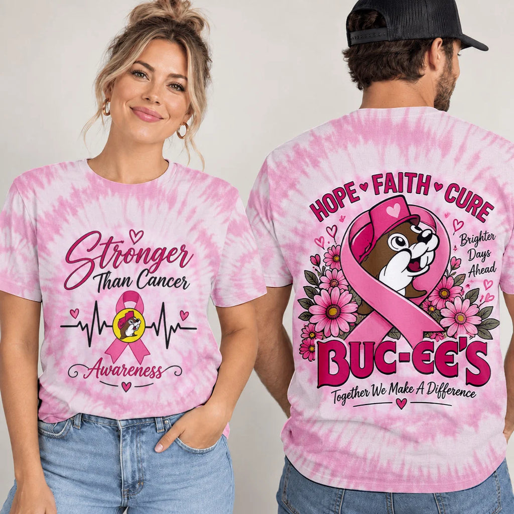 Buc-ee’s x Breast Cancer Awareness 3D Apparel – TANTN25572