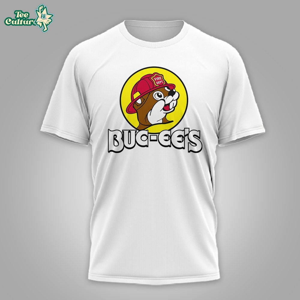 Buc-ee’s Firefighter Engine House Designs Built By Fire Logo 2026 3D Shirt