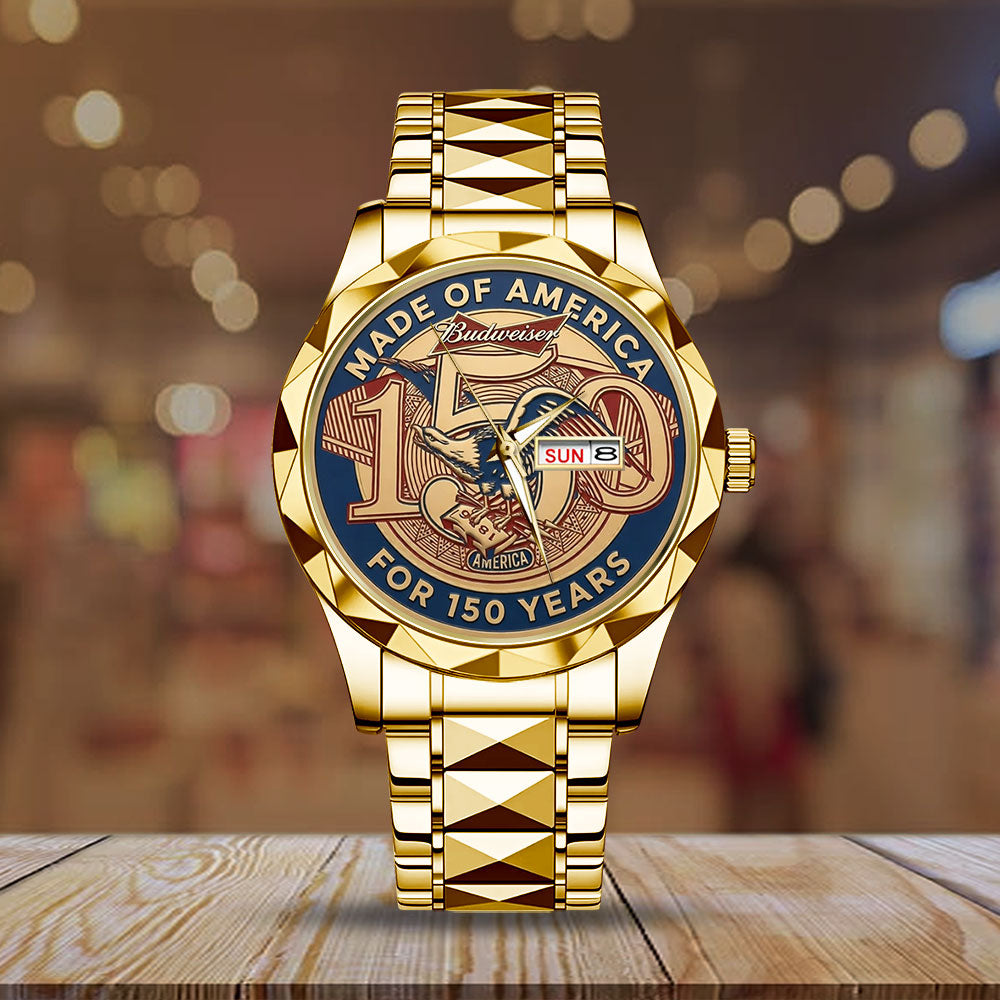 Budweiser 150th Annieversary Alloy Luxury Quartz Watch - GNE5258