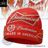 Budweiser Official Made In America Beanie Hat