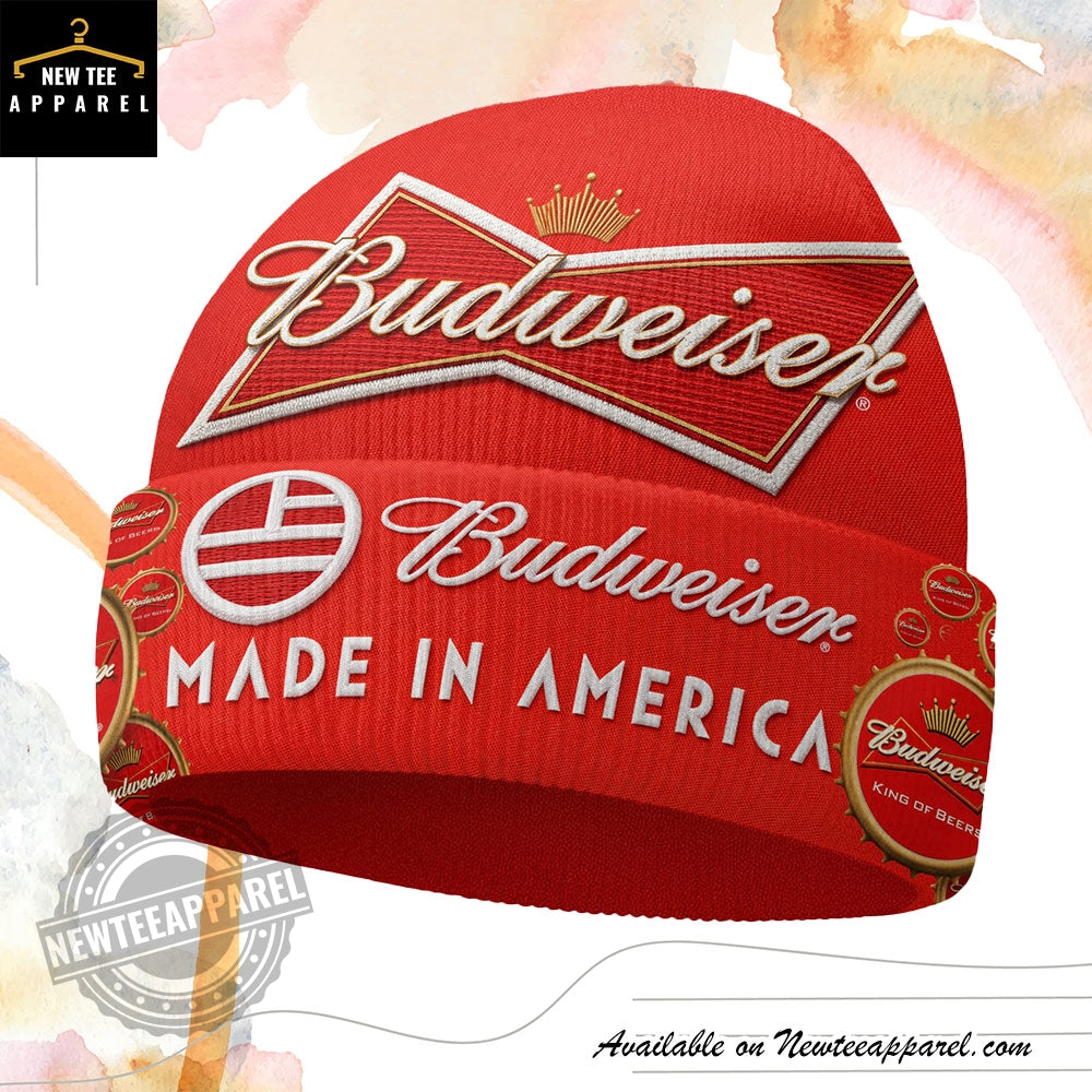 Budweiser Official Made In America Beanie Hat