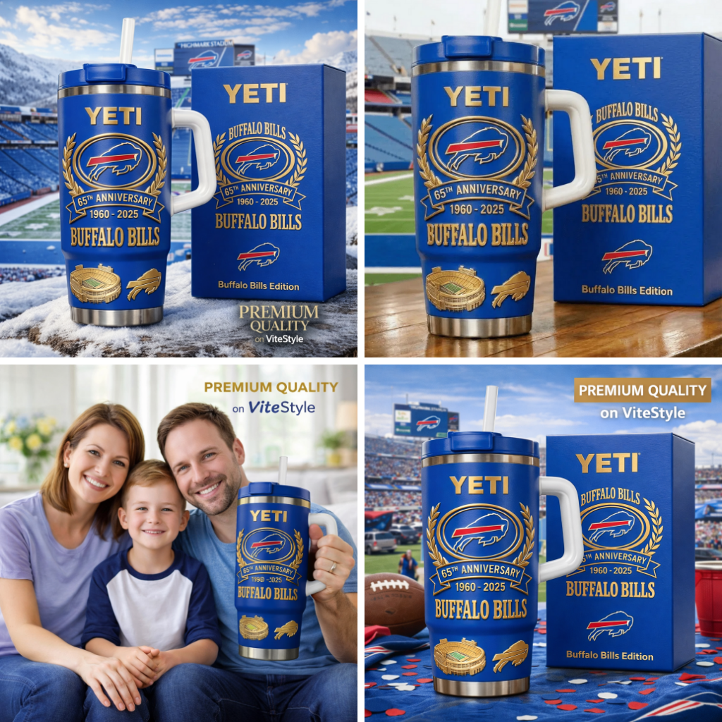 Buffalo Bills 65th Anniversary YETI Tumbler