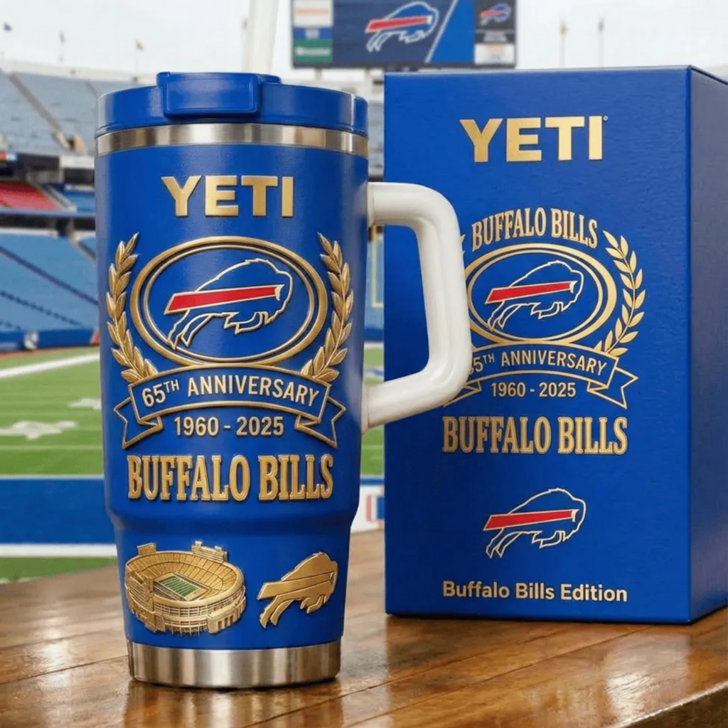 Buffalo Bills 65th Anniversary YETI Tumbler