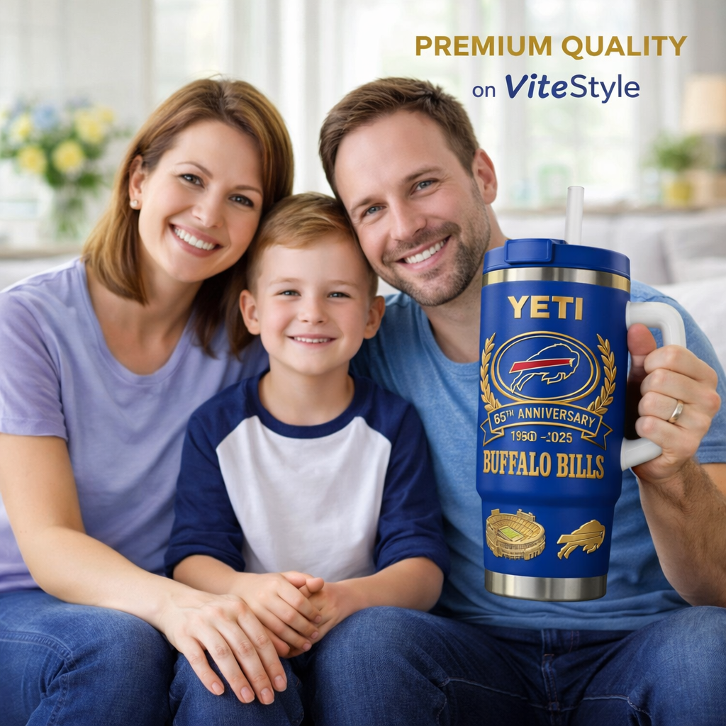 Buffalo Bills 65th Anniversary YETI Tumbler