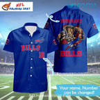 Buffalo Bills Aloha Shirt – Customizable Name And Player Number